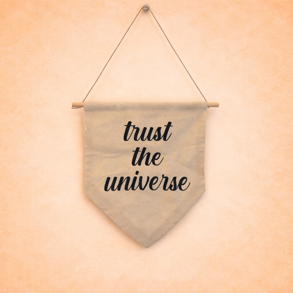 TRUST THE UNIVERSE WALL DECOR